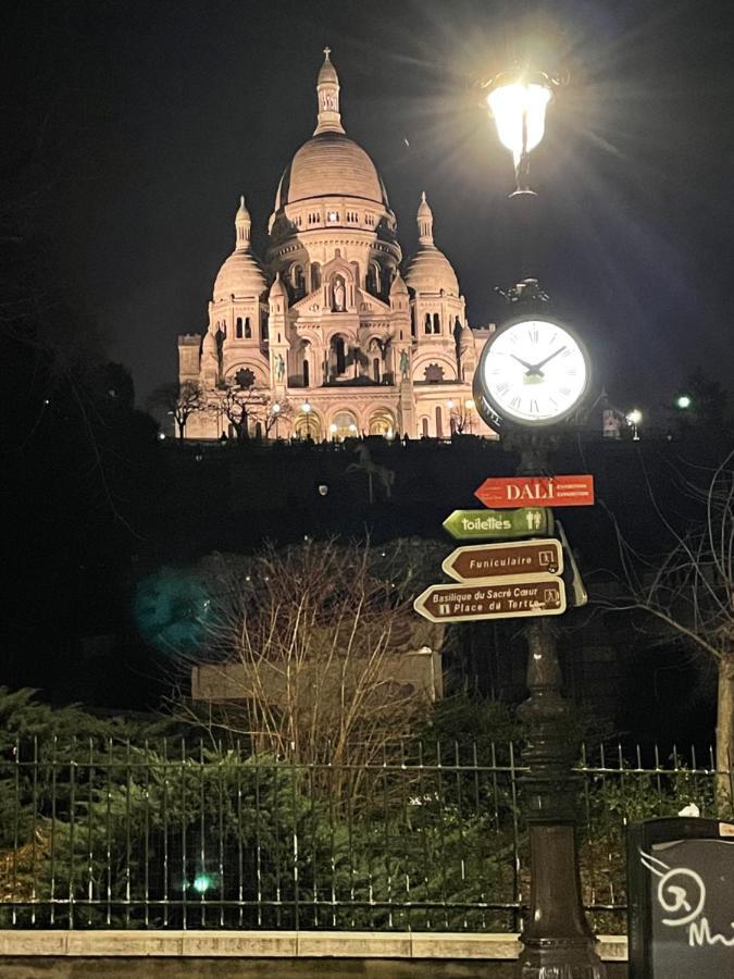 Montmartre Sacre Coeur Apartman Párizs Kültér fotó